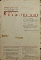 USSR in Construction, 1937, Issues 9, 10, 11, 12, September, October, November, December (combined) - The Stalin Constitution